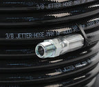 Schieffer 3/8in. x 200ft. 4000 PSI Thermoplastic Sewer Jetter Hose & 8.0 Orifice Button Nose and 8.5 Orifice Rotating Nozzles - Image 3