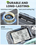 RAINPOINT Sprinkler Timer 4 Zone, Water Timer for Programmable, for Soaker Hose with Rain Delay/Manual/Automatic Watering System, Digital Irrigation for Yard, Lawn - Image 2