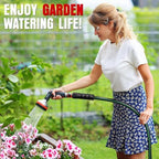Heavy Duty Garden Hose 73ft, NON-EXPANDABLE Flexible Water Hose, Kink Resistant Lightweight Hybrid Hose, Leakproof Hose Male to Female Fittings - Image 7