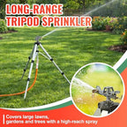 YAMATIC Impact Sprinkler, 21-50in Height Adjustable Tripod Base, 1 PCS - Image 2