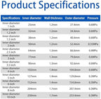 Flat Soaker Hose, PVC Seepage Pipe for Garden Irrigation, Flexible Water Saving Belt for Lawn Flower Bed 50m 5 inch - Image 4