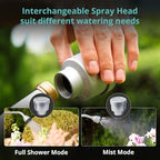 QUOBAS 24"Watering Wand with Interchangeable Spray Head, Garden Hose Nozzle - Image 2