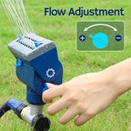 Airthereal Oscillating Sprinkler - Metal Step Spike, 4,069 sq.ft. Coverage - Image 3