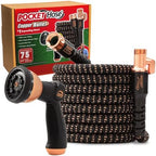 Pocket Hose Copper Head 25 FT Expandable Garden Hose, Pocket Pivot, Nozzle by PocketHose