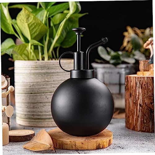 Black Stainless Steel Watering Can 500ml for Flowers and Plants Xmas - Image 3