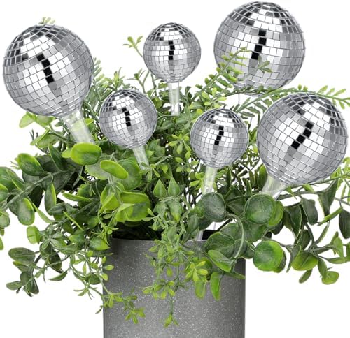 Novabright 6 Pcs Plant Self Watering Disco Ball Globes by Unknown