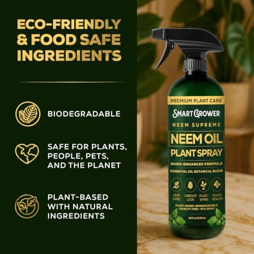 Neem Oil Spray for Plants Botanical Blend, with Natural Essential Oil, 32oz - Image 3