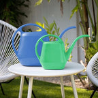 Bloem Aqua Rite 56 oz Plastic Watering Can, Long Spout, Mint Green, 2-Pack - Image 2