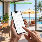 2 Zone WiFi Sprinkler Water Timer for Garden Remote Control Travel - Image 2