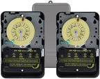 Intermatic T104 24-Hour Mechanical Timer Switch, 208-277V DPST, Indoor by Intermatic