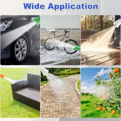 FIXFANS Pressure Washer Nozzle Guard, High Pressure Washer Hose Reel for Water/Air/Oil - Image 5