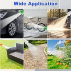 FIXFANS Pressure Washer Nozzle Guard, High Pressure Washer Hose Reel for Water/Air/Oil - Image 5