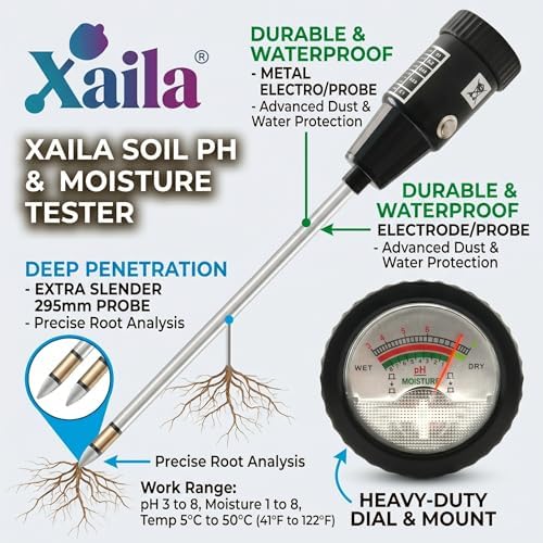 Xaila Soil pH Meter 300mm Replacement for Standard Soil Tester OEM - Image 6