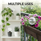 6Pcs Plant Self Watering Globes, 16.9oz Insert Top Fill to 2 Weeks Watering - Image 7