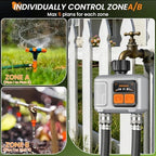 WiFi Sprinkler Timer 2 Zone, Smart Water Timer for Garden Hose - Image 4