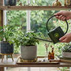 Spear & Jackson Kew Gardens Urban Oasis Collection 1LWCKEWG 1 Litre Compact Watering Can - 1L - Racing Green - Image 5