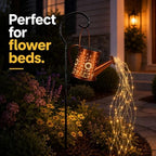 Solar Watering Can Light, LED String Lantern, Sunflower Bee Yard Decoration - Image 6