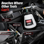 LAUCO Tornado High Pressure Air Gun Kit, Tornado Car Cleaning Gun, Tornado Air Gun for Detailing, Auto Detailing Tornado, High Pressure Tornado Air Hose Nozzle, Detailing Tornado Gun (75875) - Image 3
