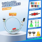 Magula Adjustable Long Range Pressure Washer Nozzle Kit, 4–4.5 GPM Downstream Injector, 40FT Spray, 1/4” Quick Connect, 15 Feet Hose, Pressure Washer Spray Nozzle | W/ 2000 to 4500 PSI - Image 6