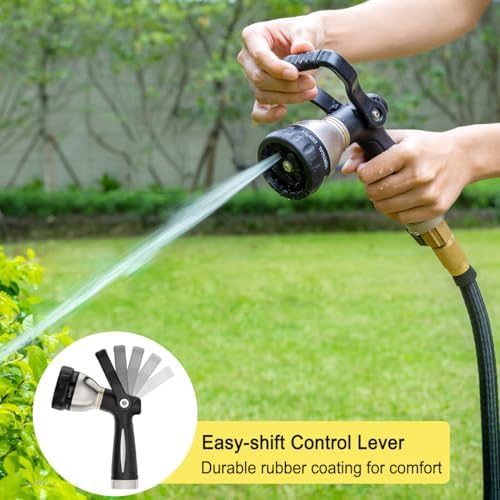 FANHAO Heavy Duty Fireman's Hose Nozzle + FANHAO Heavy Duty Garden Hose Nozzle - Image 3