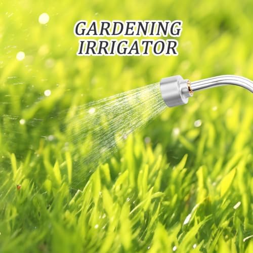 DOITOOL Watering Wand Heavy Duty, Metal Garden Hose Wand 18 Inches Long Hose Nozzle Sprayer with Flow Control for Watering Hanging Baskets and Shrubs (2000 Holes) - Image 5