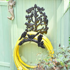 Sungmor Cast Iron Garden Hose Holder - Wall Mounted Retro Style - Image 2
