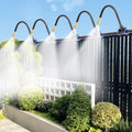 Tubing Drippers Garden Irrigation Kit for Raised Garden Bed/Havc/Potted Plants, Outdoor Misting Cooling System(H 8 in(20cm) Nozzle,L 65ft(20m)) by Unknown