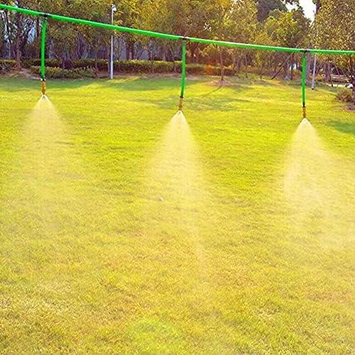5pcs Threaded Brass Mist Nozzle Misting Spray Sprinkler Gardening Water Cooling Adjustable for Garden Lawn Irrigation - Image 3