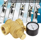 Water Pressure Regulator Brass, Adjustable Brass Water Pressure Regulator, DN20 Water Pressure Regulator for Horizontal Pipes - Image 2