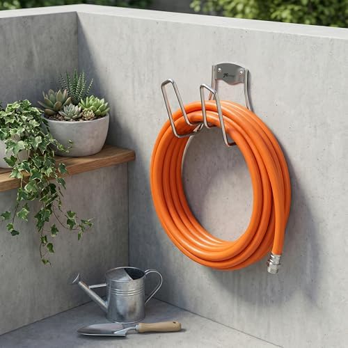 JBscoop Garden Hose Holder - 2 Sets Wall Mount for Water Hose and Extension Cords - Image 2