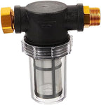 Xmas Pressure Washer Hose Filter for Garden Sediment Protection Black by SEWOART