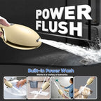 Cobbe 9 Spray Modes Handheld Shower Head, Water-Saving, Gold - Image 2