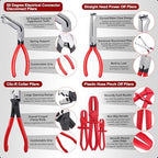 20 PCS Hose Clamp Pliers Set, Pinch Off & Disconnect Tools for Auto - Image 6