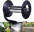 FTVOGUE Manual Pressure Washer Hose Reel, Heavy Duty Alloy Steel, Holds 164ft Hose, Wall Mounted for Easy Use and Storage - Image 3