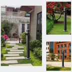 Freestanding Garden Water Column with Faucet,Outdoor Stainless Steel Frost Proof Square Water Column Garden Hose Holder,Yard Water Dispenser Hydrant Water Feature Fountain,for Garden Irrigation - Image 5
