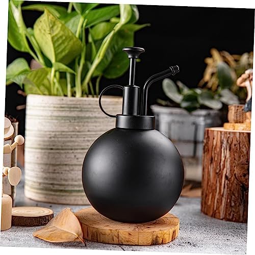 500ml Stainless Steel Watering Can Xmas for Flowers and Plants, Black - Image 7