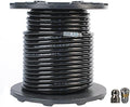 Schieffer 3/8in. x 200ft. 4000 PSI Thermoplastic Sewer Jetter Hose & 8.0 Orifice Button Nose and 8.5 Orifice Rotating Nozzles by Propulse