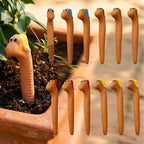Set of 12 Cute Worms Plant Water Meter, Soil Moisture Indicator by Unknown