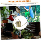 LIOOBO Stainless Steel Long Spout Watering Can Durable Practical Kettle for Indoor and Outdoor Plants for Gardening Enthusiasts Easy to Use and Reusable - Image 4