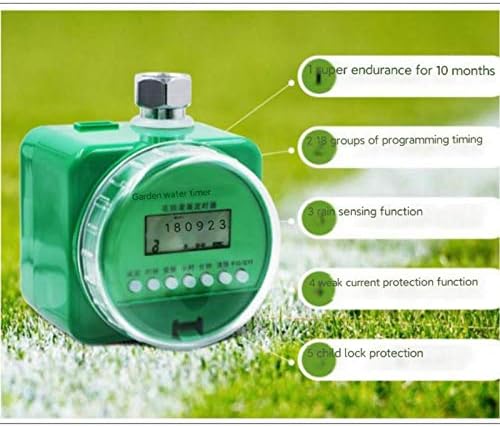 Fashionable Rain Sensor LCD Display Automatic Watering Timer Electronic Garden Irrigation Controller Digital Hose Faucet - Image 2