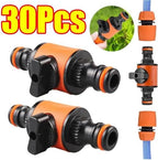 1-30Pcs Garden Hose Shut Off Valve Connectors Tap Pipe Connector System Sprays Sprinklers(24Pcs) - Image 3
