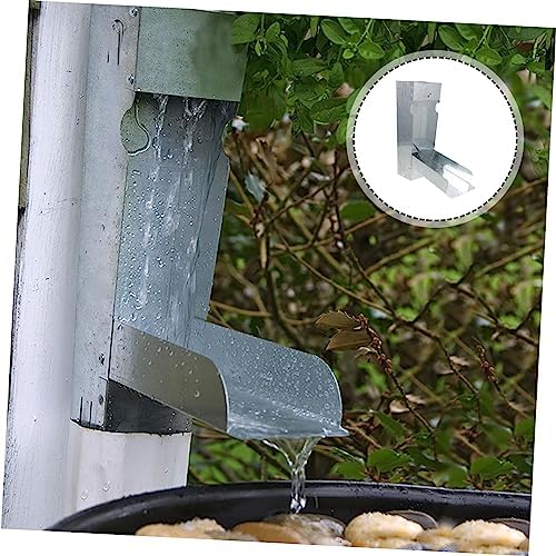 balacoo 3x4 Inches Standard Downspout Rainwater Diverter Garden Water Reuse System - Image 7