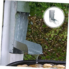 balacoo 3x4 Inches Standard Downspout Rainwater Diverter Garden Water Reuse System - Image 7