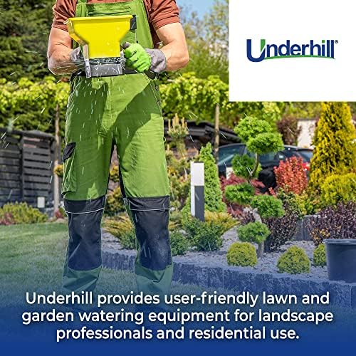 Underhill Impact Sprinkler Head Metal, 1 1/4-Inch MPT Full Circle, Brass, 96-Foot, 1-Inch Drive Nozzle, 1/8-Inch Close-in Nozzle, SI125F - Image 5