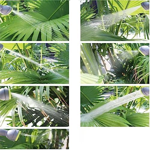 Flexible Garden Hose Pipe - Watering Hose Pipe with 7 Function Spray Nozzle, Hose Pipe Reel Outdoor 3 Layer PVC Irrigation Watering with Connectors Set (Color : Green, Size : 30m) - Image 3