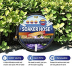 3 Pack Soaker Hose 25 FT, 1/2’’ Diameter Heavy Duty Soaker Hoses 75 FT for Garden Beds To Save 70% Water, Short Drip Soaker Hose for Vegetable Beds (3 Pack 25 FT) - Image 5