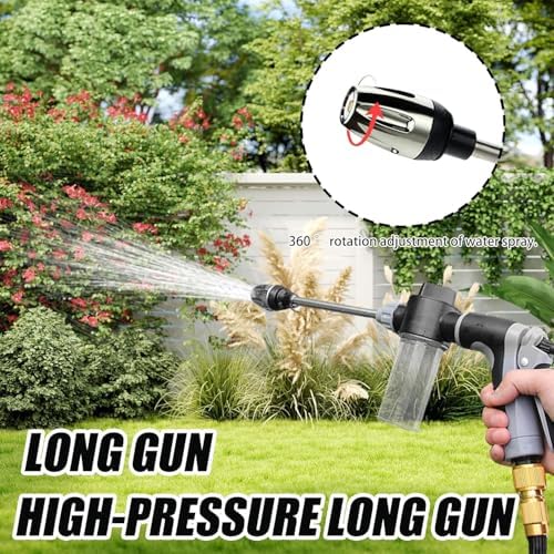 Hose Hawk Heavy Duty High Pressure Washer Nozzle, 3 Spray Modes, Fits All Standard Garden Hoses, Easy to Install for Outdoor Cleaning (A) - Image 6