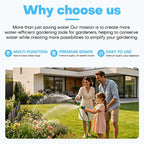 Sprinkler Timer, Programmable Garden Hose Faucet Water Timer with Rain Delay, Manual and Auto Irrigation System, Lawn Outdoor Watering Controller - Image 7