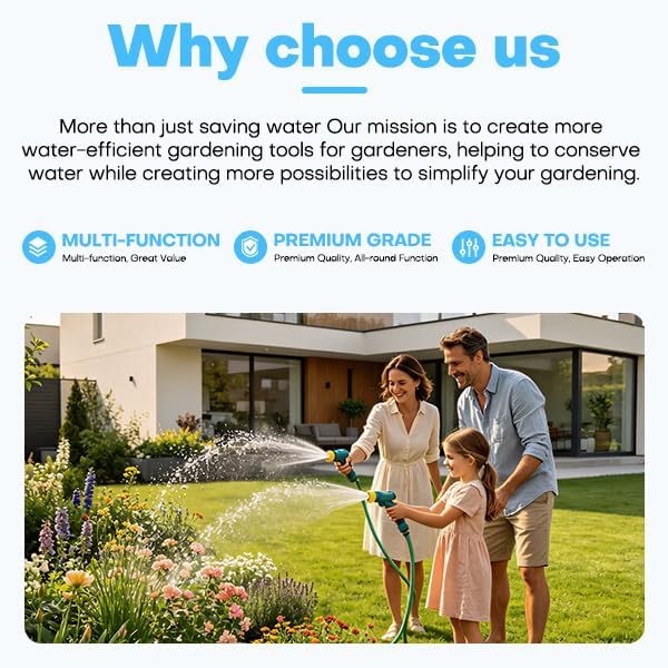 Sprinkler Timer, Programmable Garden Hose Faucet Water Timer with Rain Delay, Manual and Auto Irrigation System, Lawn Outdoor Watering Controller - Image 7
