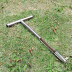 VOSAREA Stainless Steel Soil Sampler Probe 12-inch T-Handle Soil Sampling Tool for Lawn and Garden - Image 5
